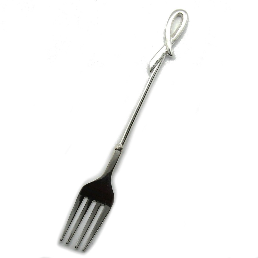 Solid Genuine Sterling Silver Fork Hallmarked 925 Handmade S000012 Empress