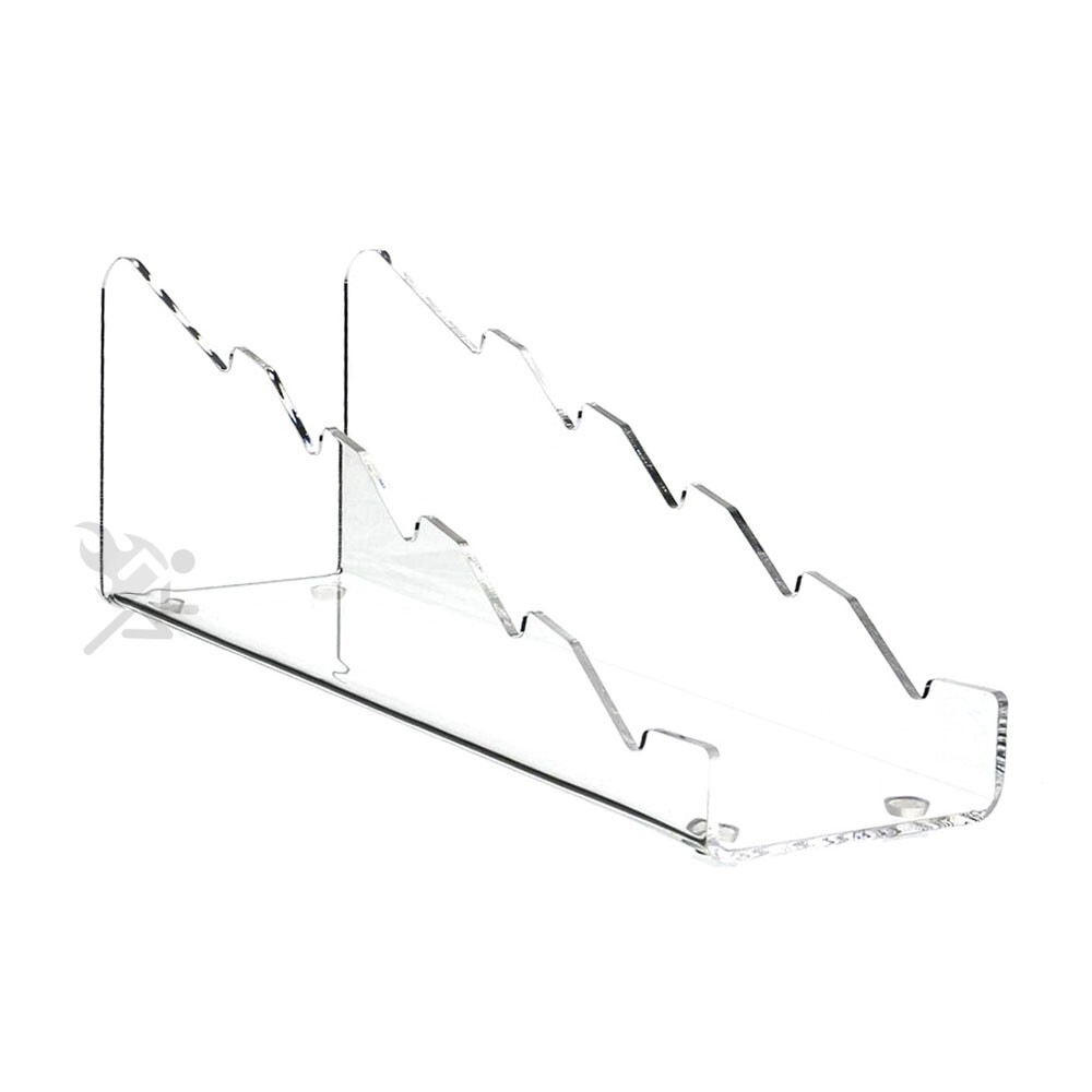 OnFireGuy Clear Acrylic 5 Tier Knife Display Stand