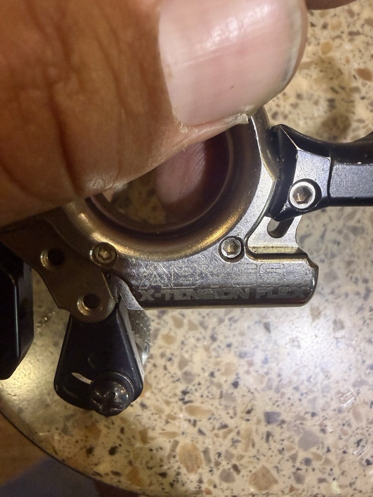 TruBall Abyss Flex Thumb Trigger Handle Quick Silver Finish