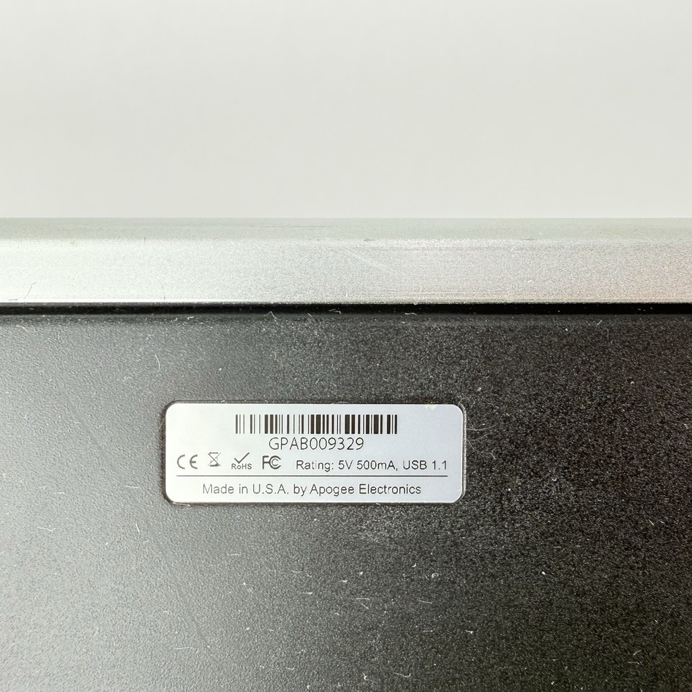 Apogee Silver Gio USB Stomp Interface Pedalboard Footcontroller Guitar FX