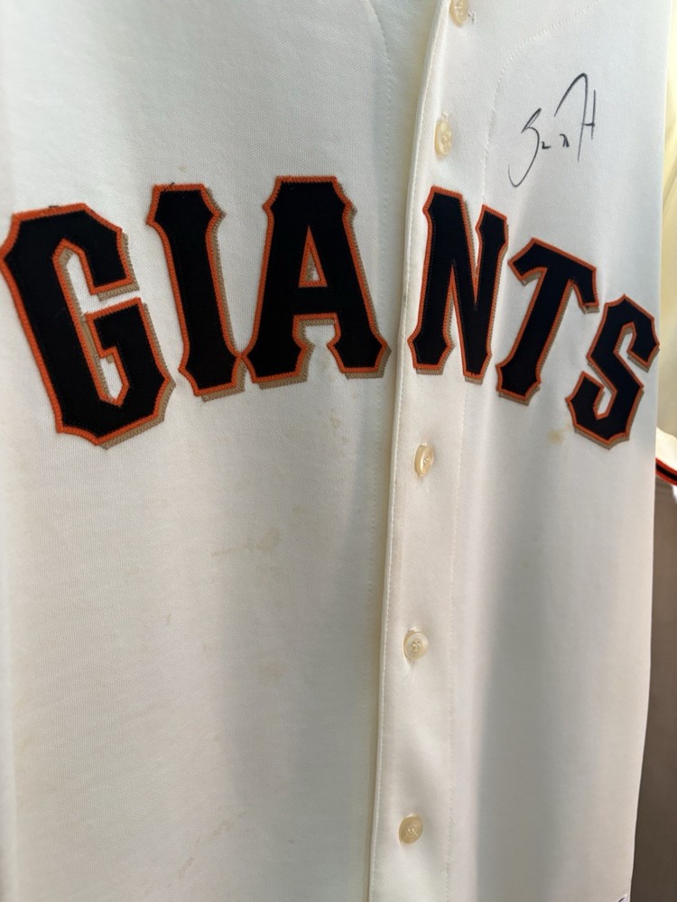 Barry Zito Autographed Giants Jersey Authentic
