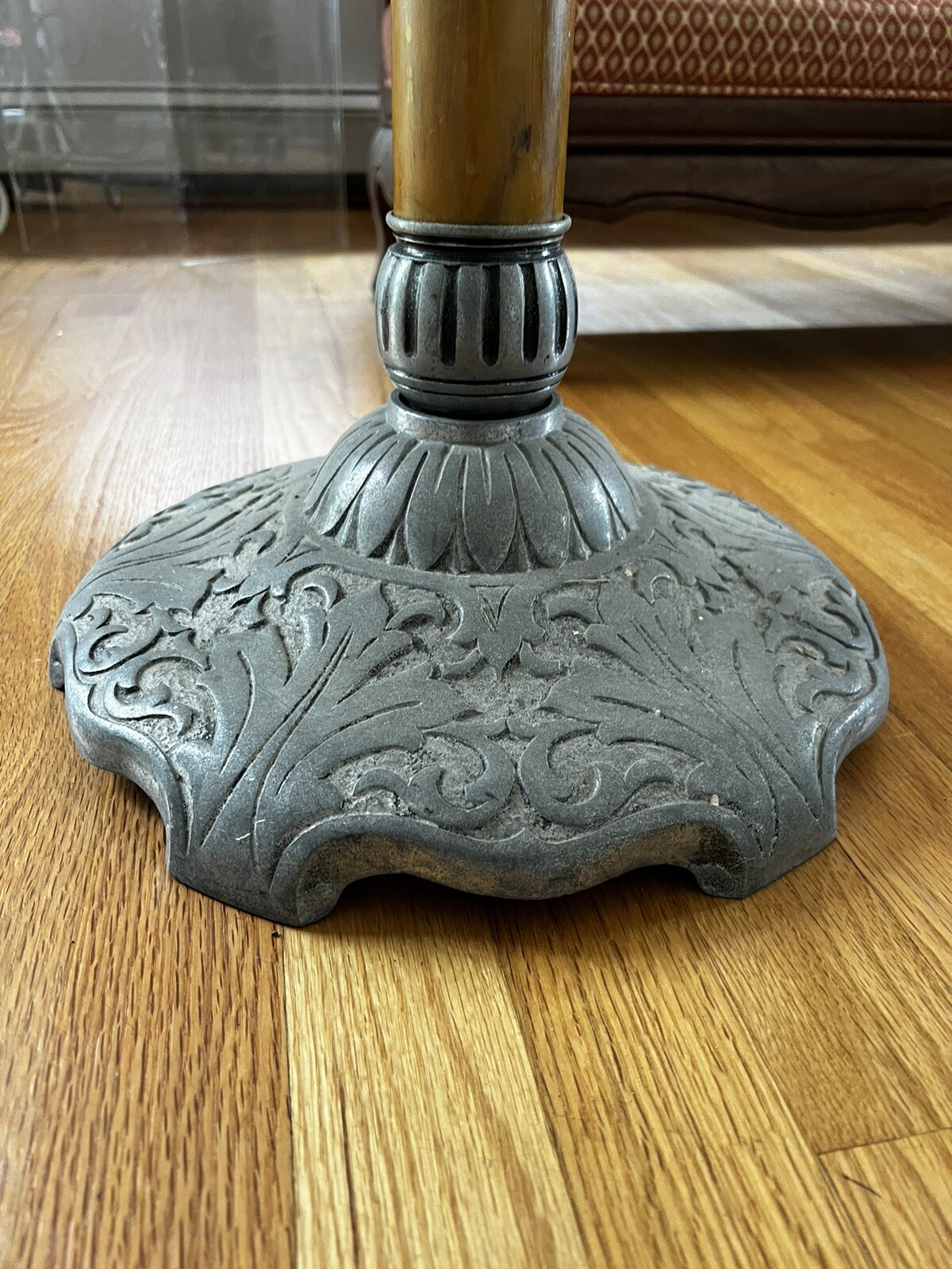 Vtg Stand Podium Cemetery Gothic church Horror Holland Funeral Home Oddity