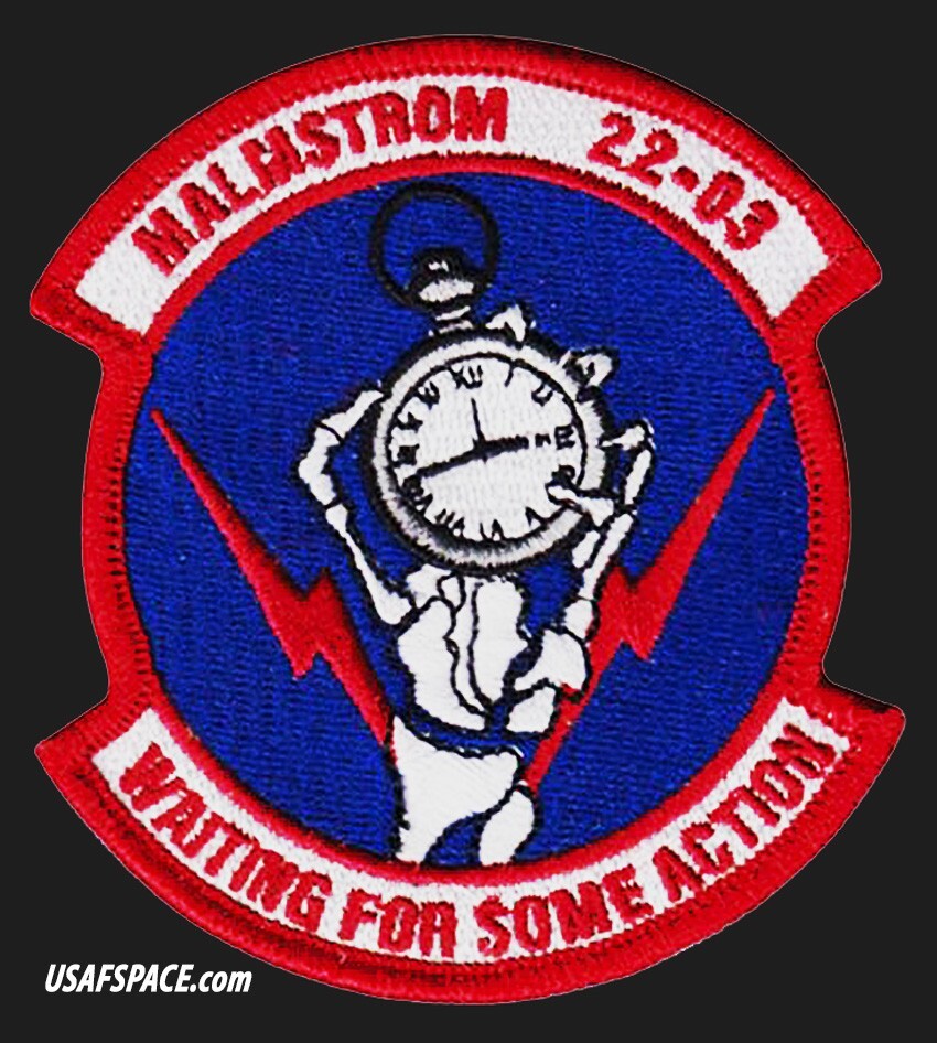USAF 532ND TRAINING SQ-MALMSTROM CLASS 2022-3- ICBM INITIAL SKILL-ORIGINAL PATCH