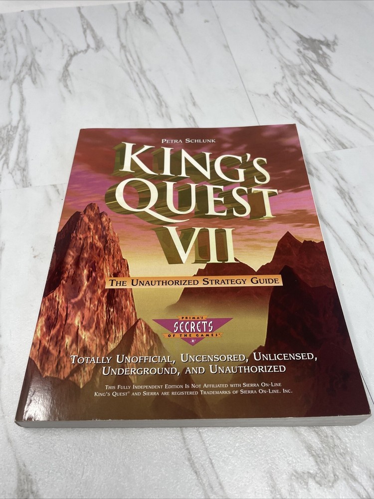 King's Quest VII - Unauthorized Strategy Guide (Prima)
