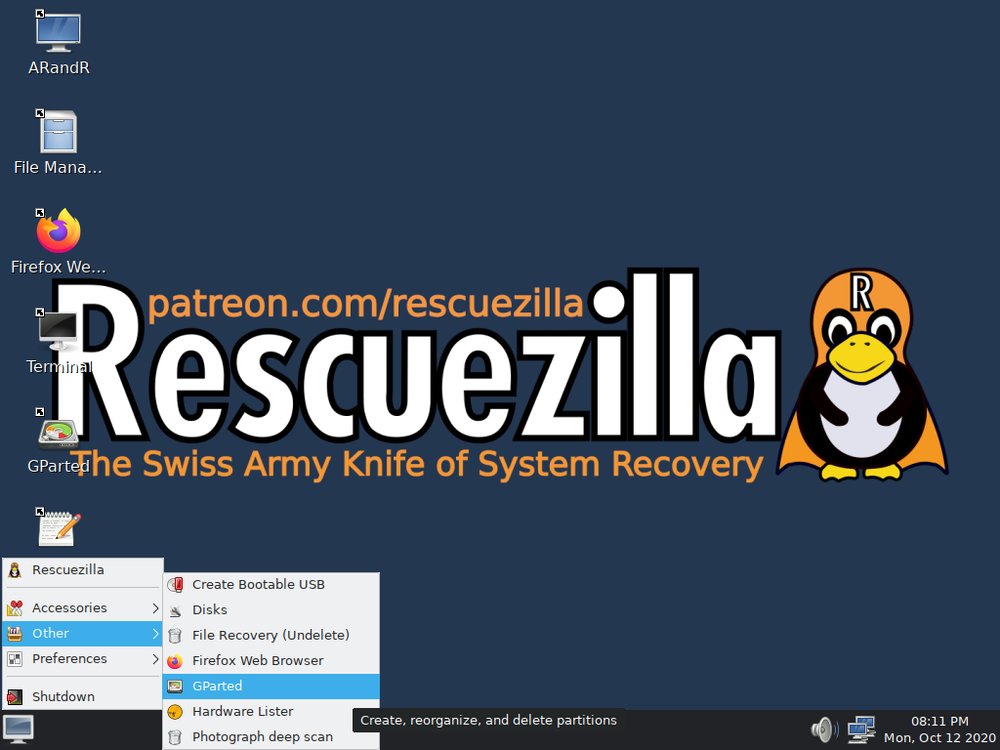 Rescuezilla Bootable DVD - Clonezilla GUI - Disk Imaging - Backup/Restore - NEW