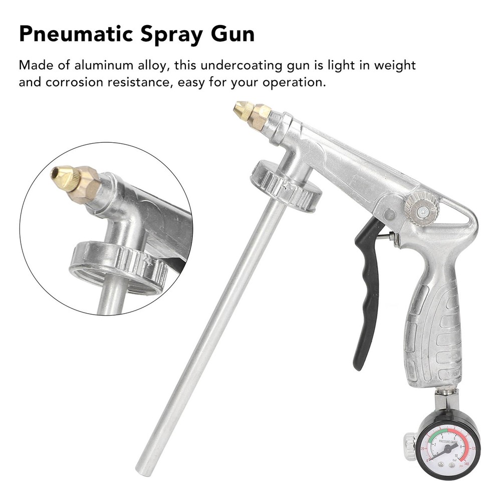 Air Undercoating Spray Adjustable Pressure Undercoating For New