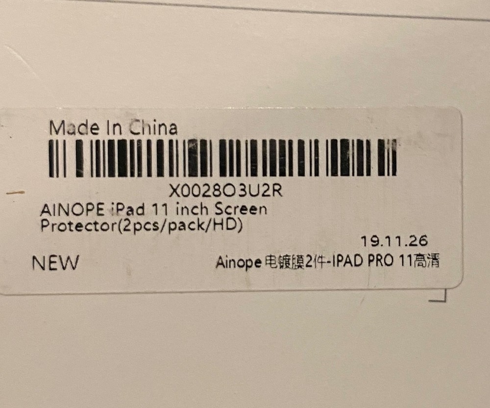 AINOPE Screen Protector for iPad Pro 11