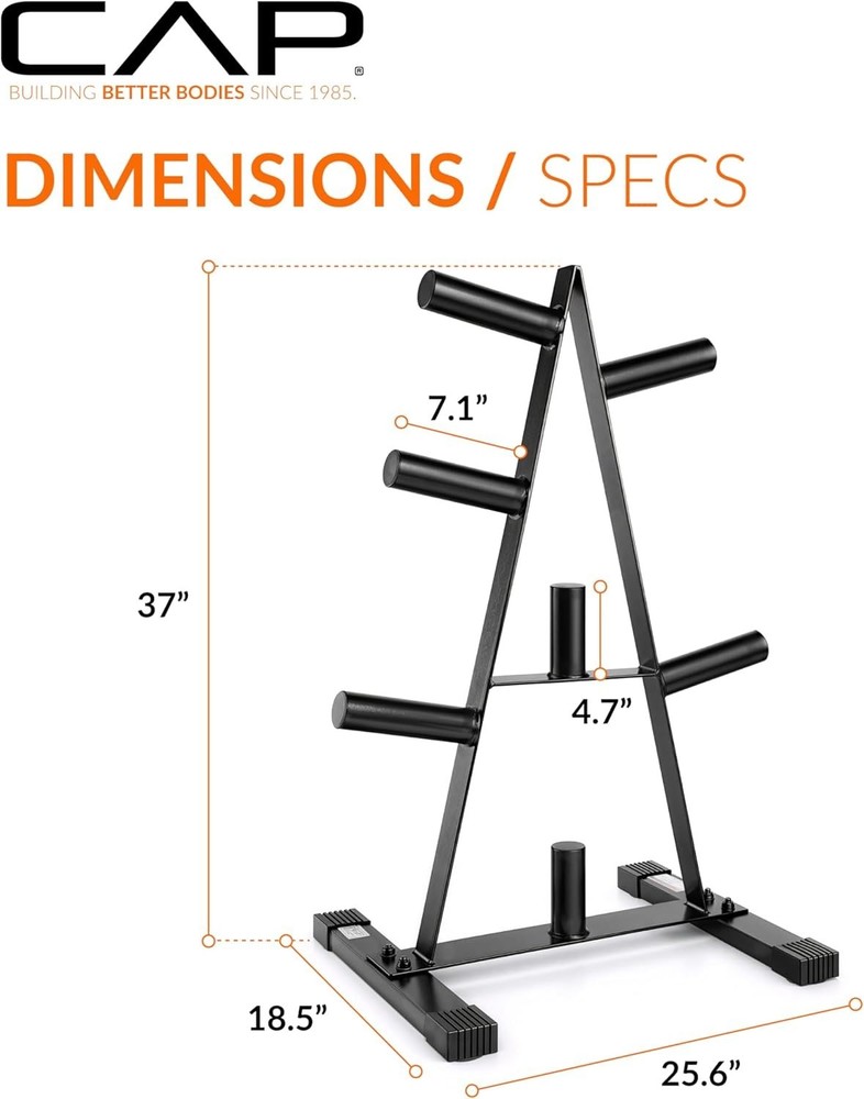 Efficient Olympic Plate Storage Rack - CAP A-Frame with Rubber Base Protection