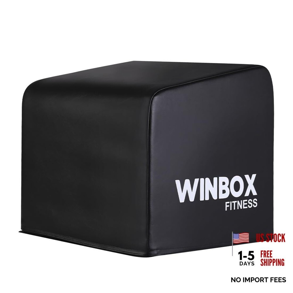 Hip Thrust Machine, Workout Box for Hip Thrust, Core & Ab Black Medium