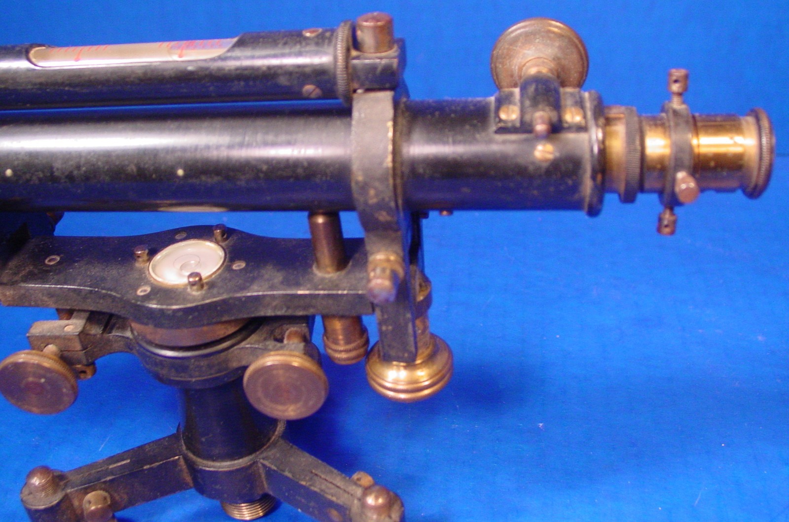 Circa 1880 likely French Surveying Tilting Precise Level Nice