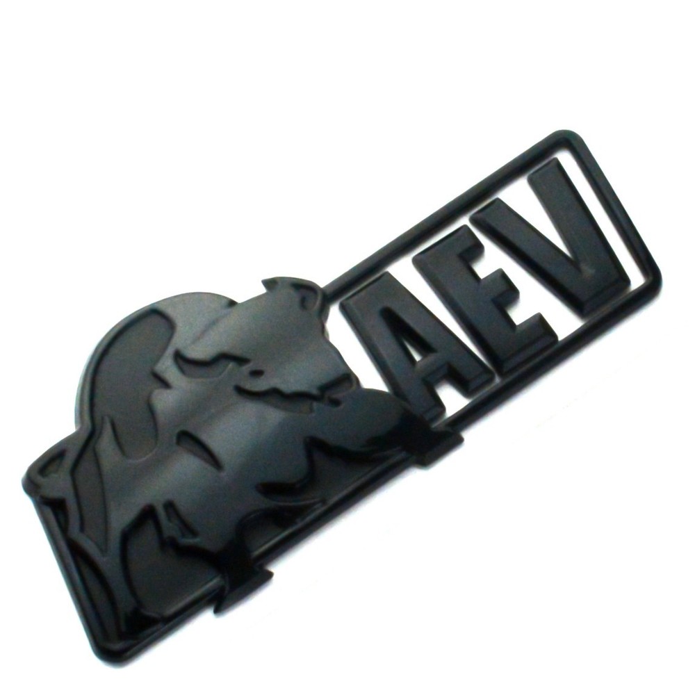 Rear Tailgate Emblems Fits Colorado Aev Badges 1Pc Gloss Black