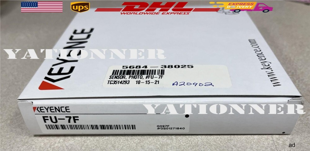 Keyence FU-7F Fiber Optic Sensor - New in Box