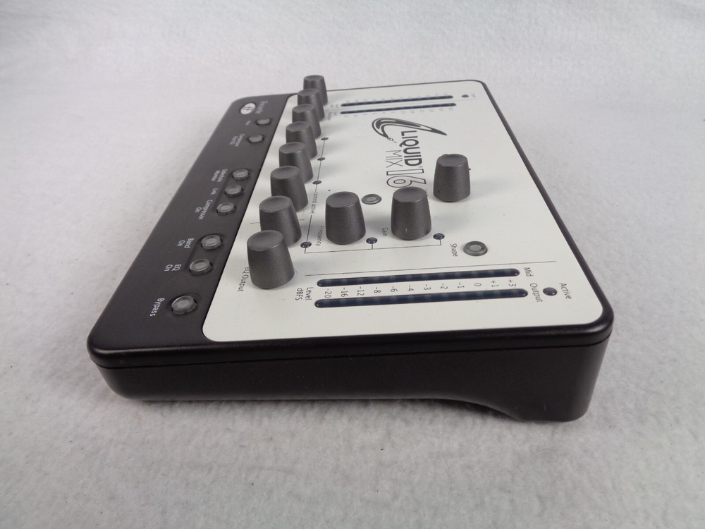 FocusRite Liquid Mix 16 Firewire Mixer EQ Emulation Compression Power Tested