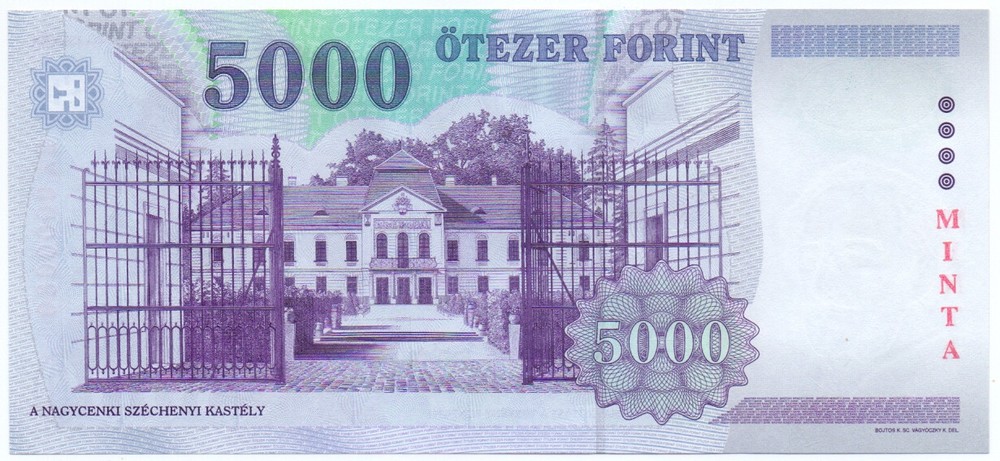 Hungary 5000 forint 2006 SPECIMEN UNC