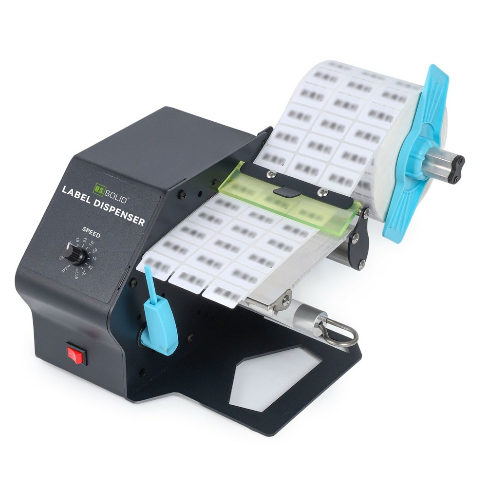 U.S.Solid Automatic Label Dispenser for Translucent/Opaque Label,Core 1"/1.5"/3"