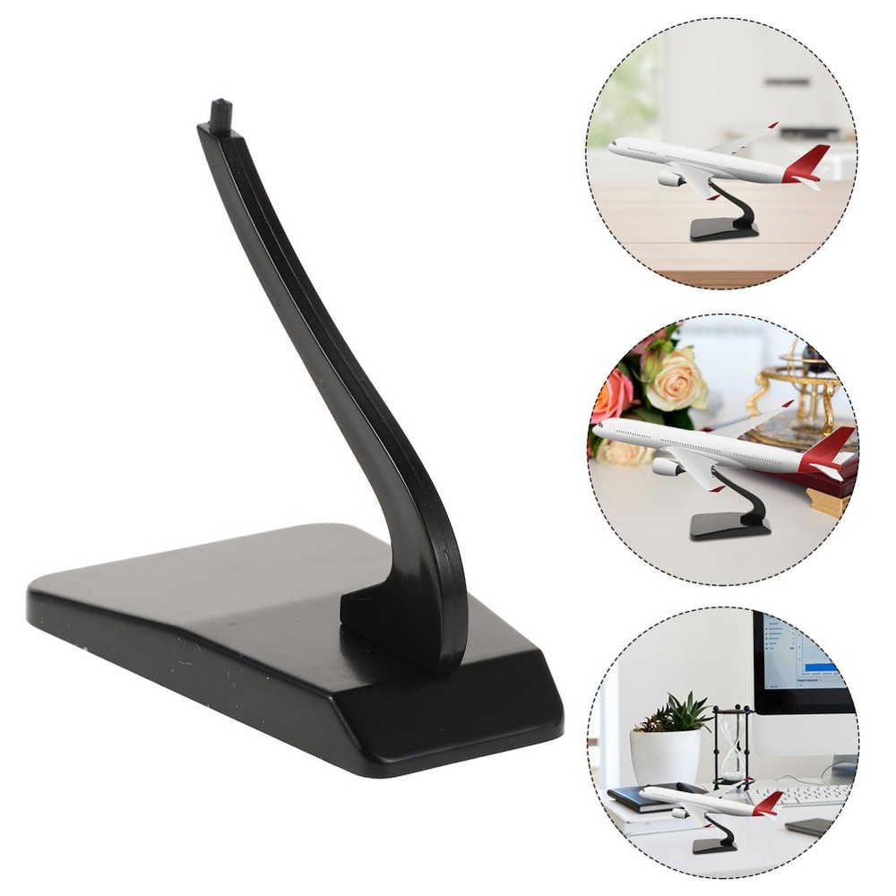 Universal Display Stand Plastic Plane Bracket Airplane Model Easels Holder