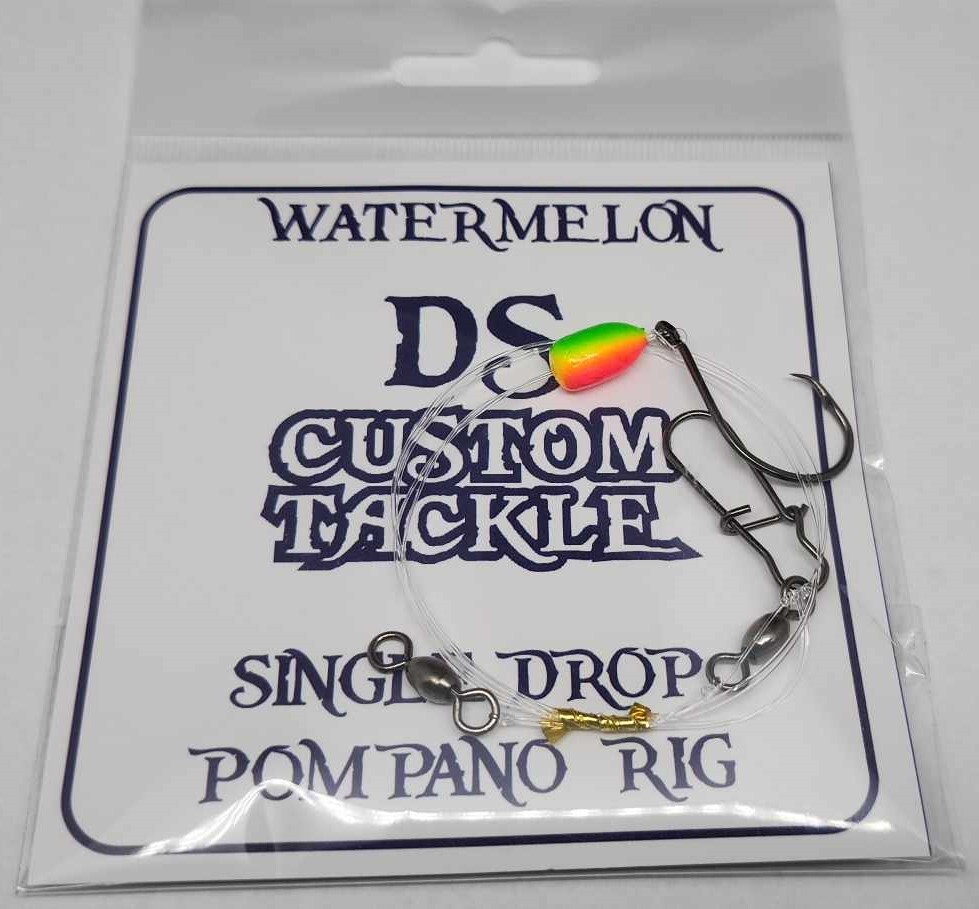Single Drop Pompano Rig with bullet float