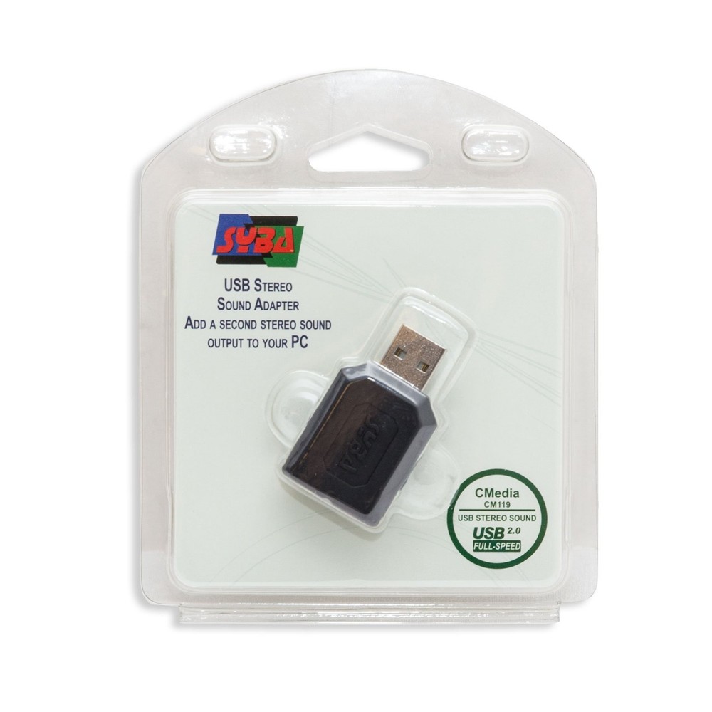 external USB Stereo Sound Adapter for Windows, Mac, Linux Extra Audio Source ...