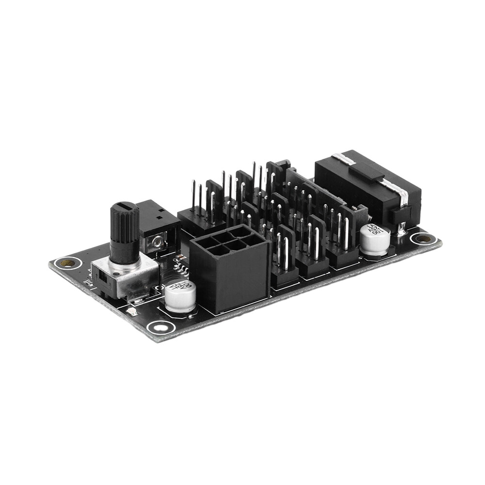 Computer Chassis PWM Violent Fan Speed Controller 9-Channel Fan Hub Controller