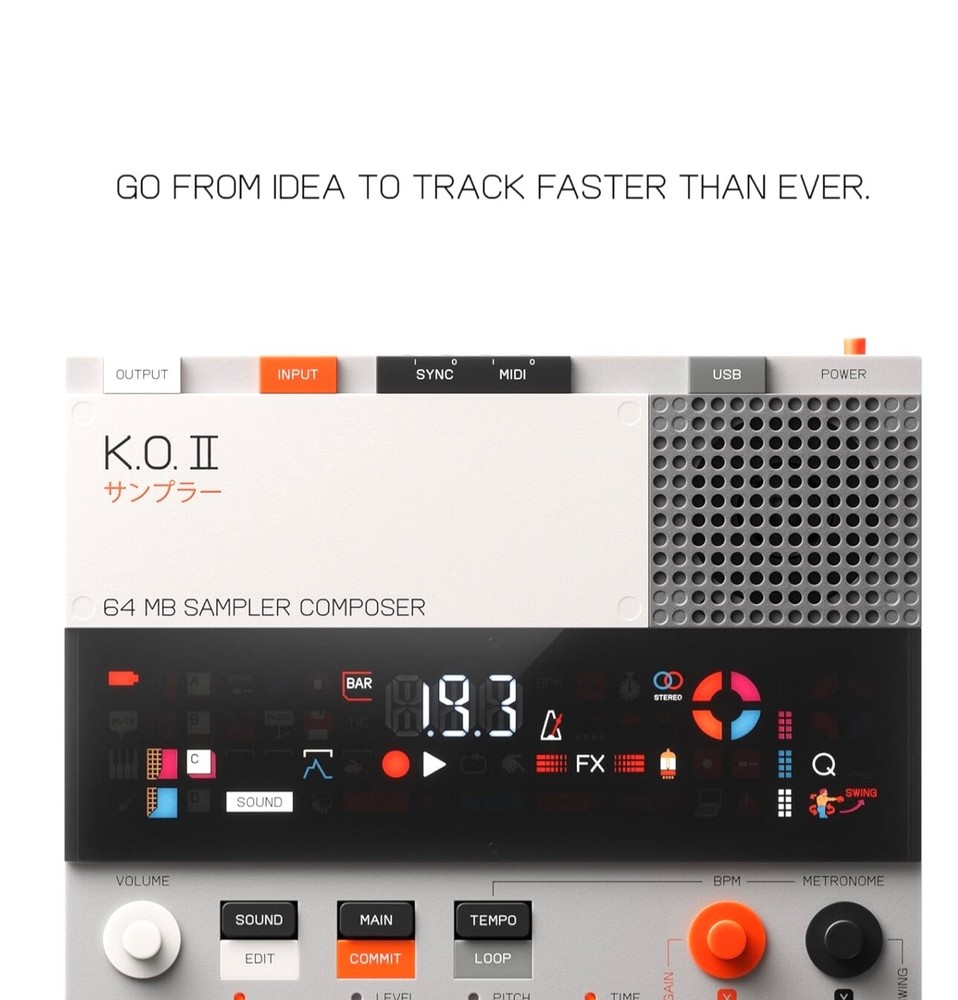 Teenage Engineering EP-133 KO II Sample Composer