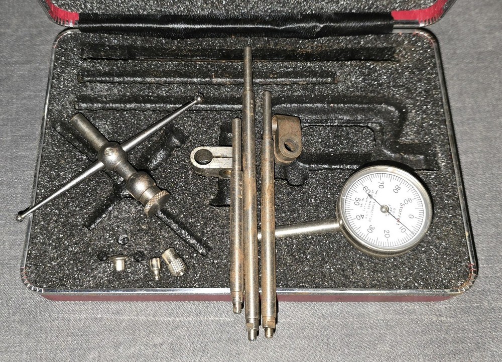 Starrett Dial Indicator Set 196A6Z - Read Please