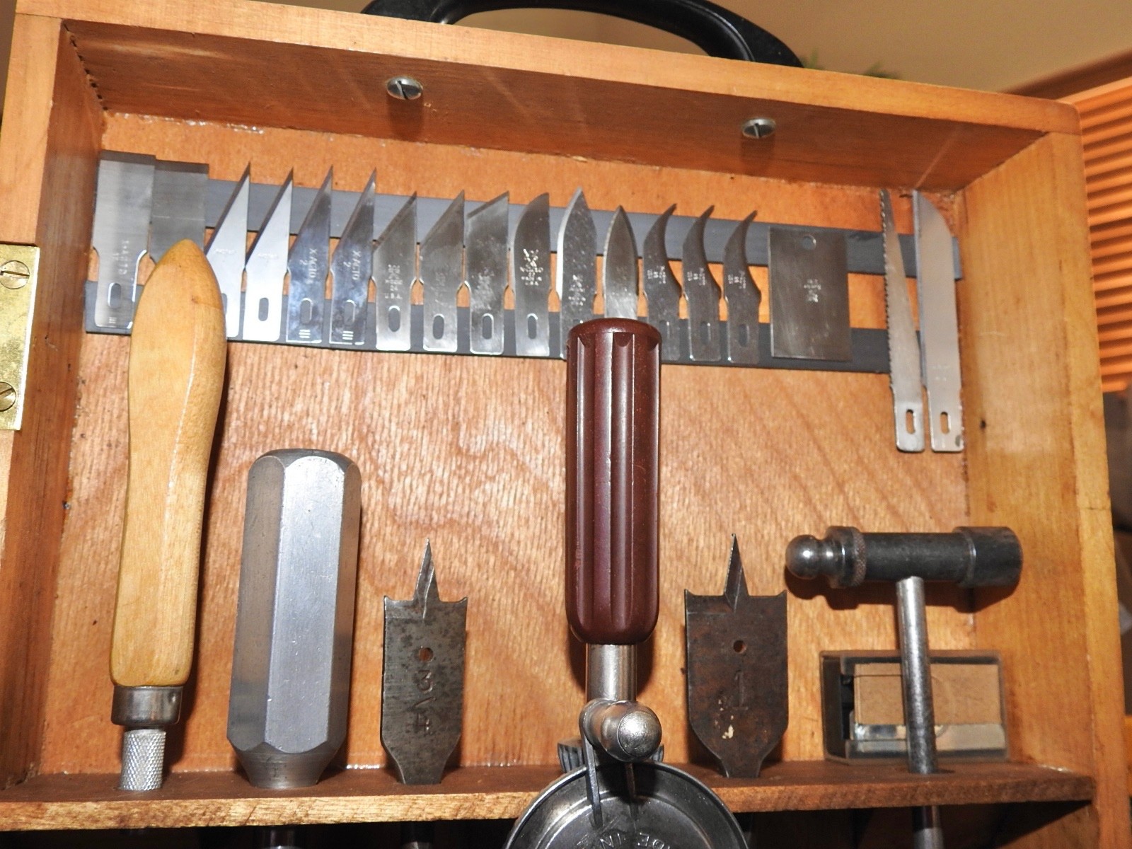 🇺🇸 RARE VINTAGE X-ACTO #88 HOBBY TOOL CABINET FROM 60's -UNIQUE GIFT!🇺🇸