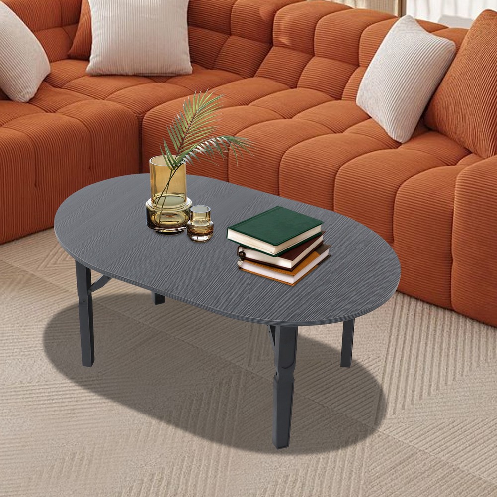 Coffee Table Foldable Small Table Portable Coffee Table 80*48*36cm Max Load 44lb