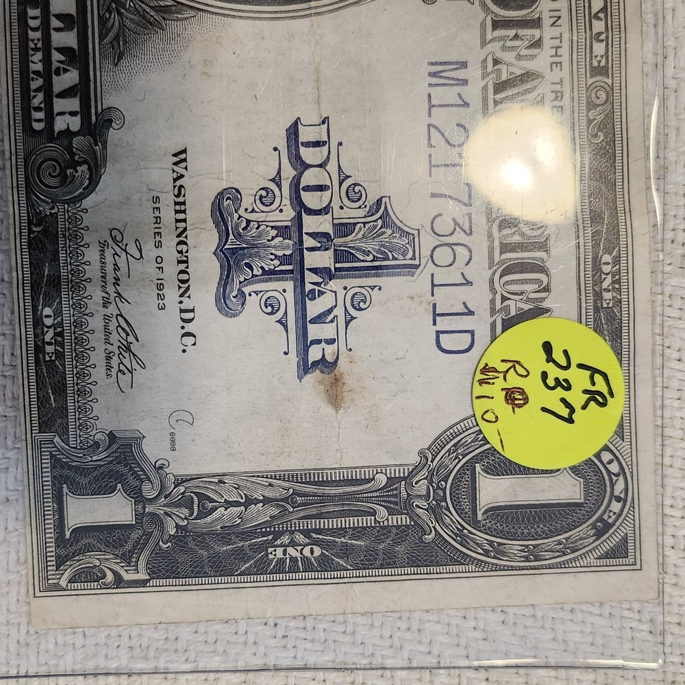 $1 US 1923 Mule Silver Certificate Fr237