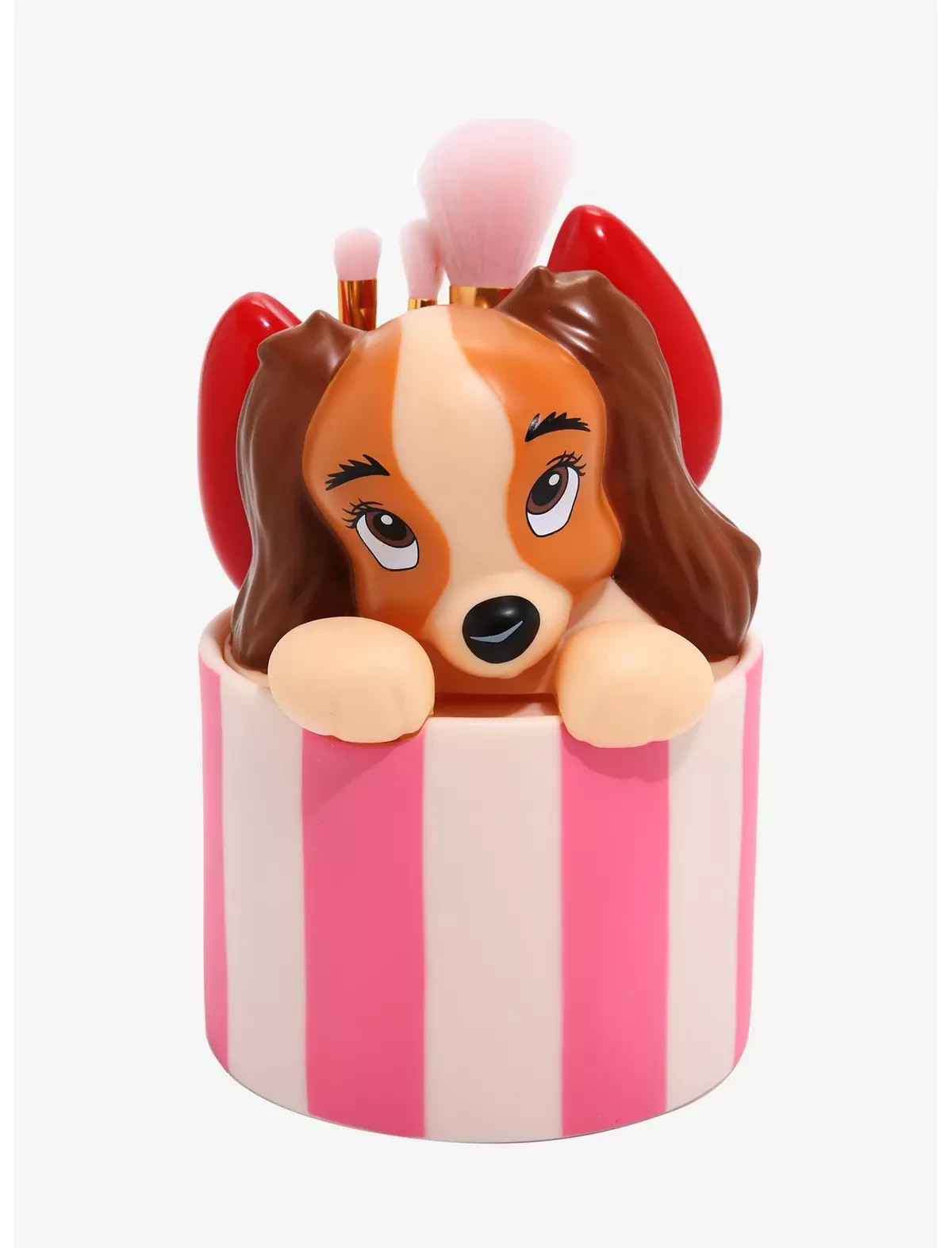 Loungefly Disney Lady and the Tramp Makeup Brush Set - BoxLunch Exclusive