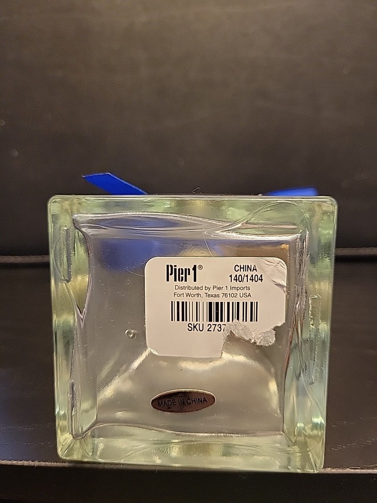 Pier 1 Enamel Peacock Bottle Topper & Jar