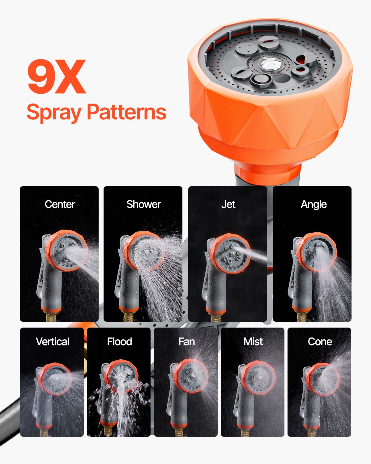 Retractable Garden Hose Reel 1/2 Inch x 65 ft Wall Mounted Garden Hose Reel