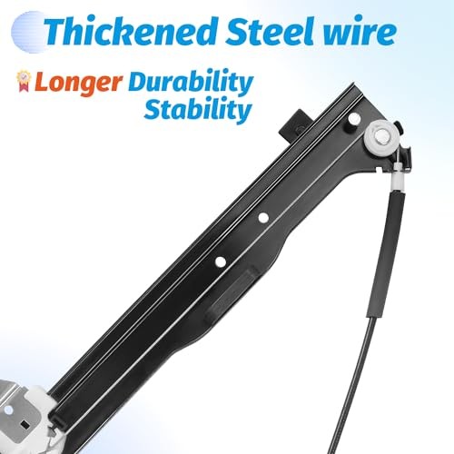 Rear Driver Side Window Regulator with Motor Compatible Rear Left Driver Side