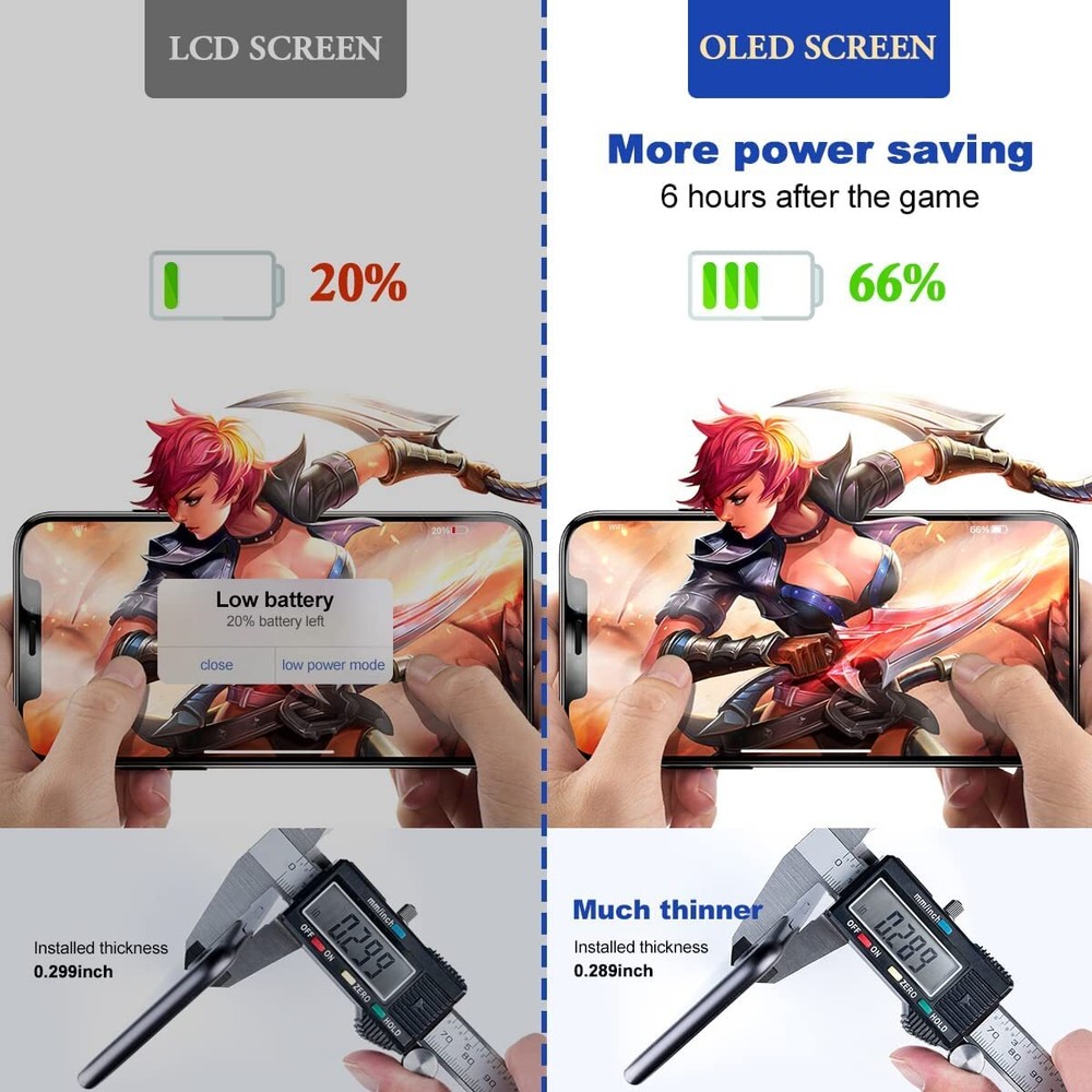 For iPhone XS Max OLED Display Touch Screen Digitizer Replacement Kit Assembly