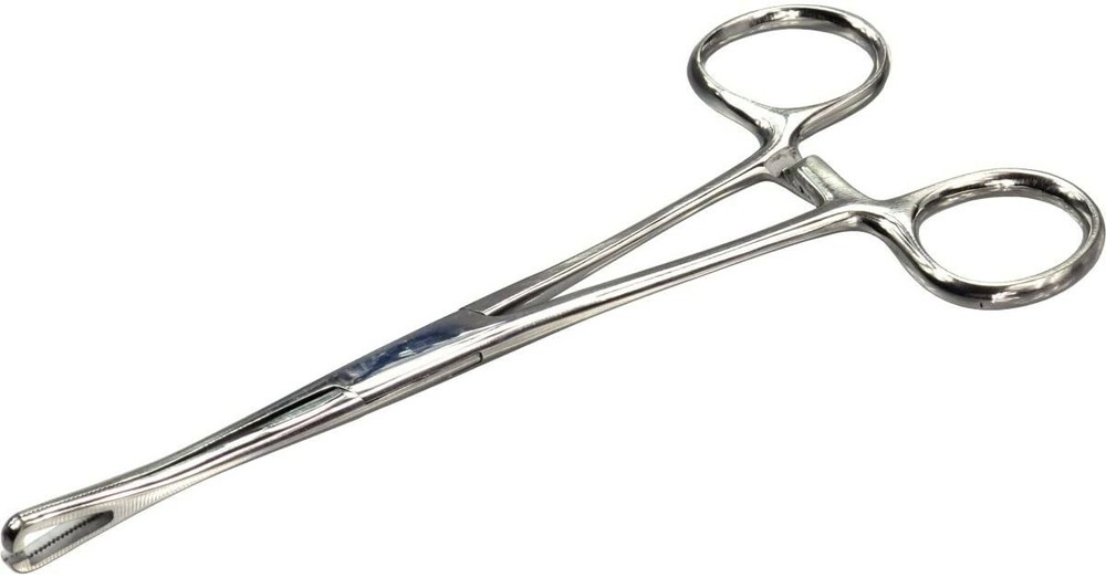 New 6" Pennington Forceps Slotted Clamp Standard Piercing Tool