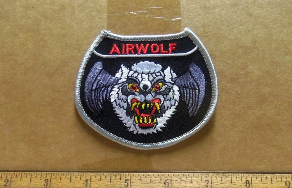 Airwolf Embroidered Patch