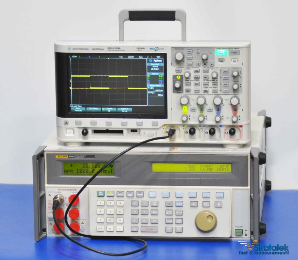 Fluke 5800A Oscilloscope Calibrator 5 Channel Option 5800A-5 Scope 600MHz