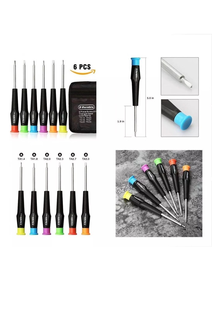 Triangle Head Screwdriver Set, Triangle Screws Driver Tool Kit Fix