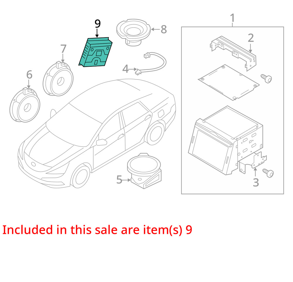 CONTROL PANEL OEM 11-13 KIA OPTIMAKIA 1YR WRNTY