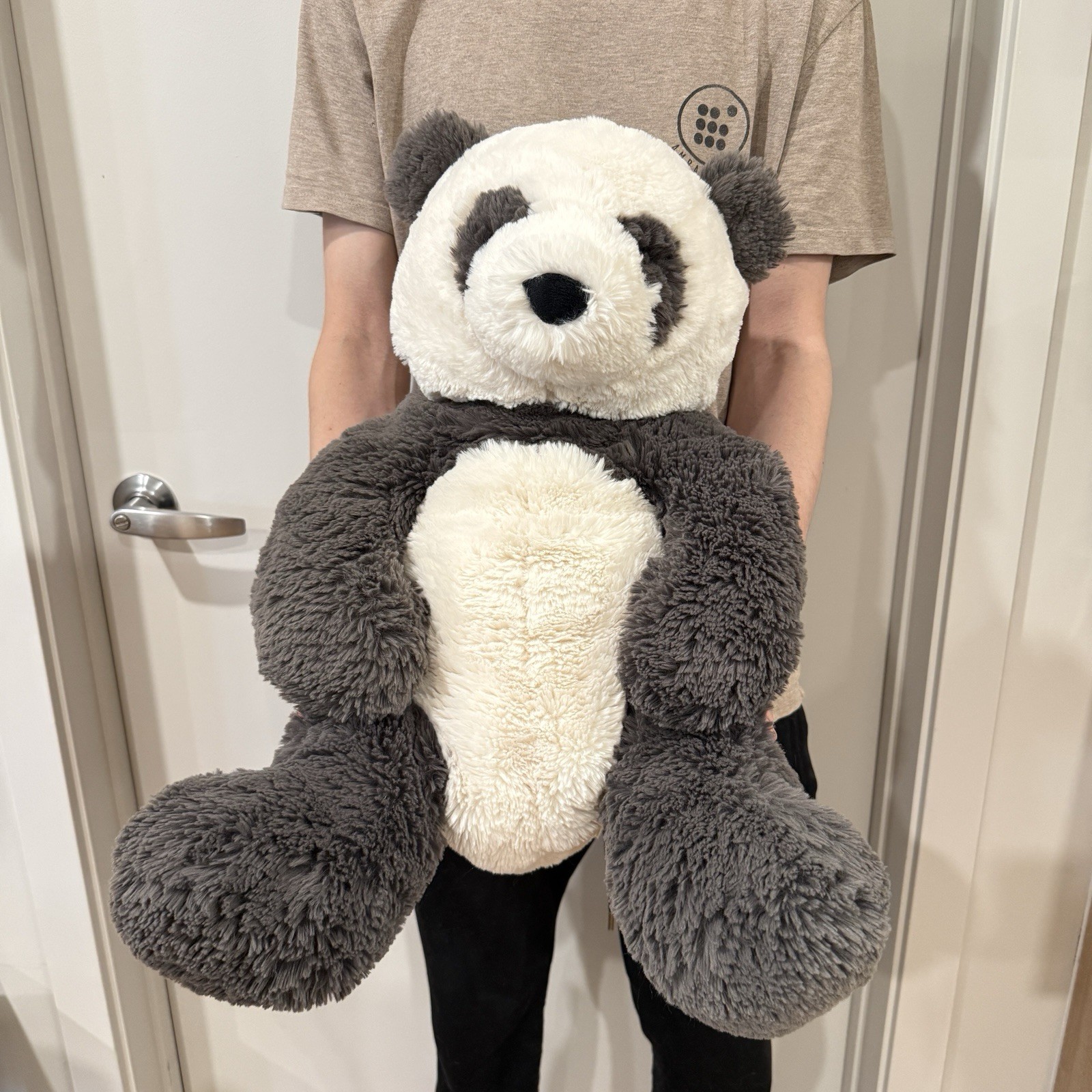 Jellycat HUGE Harry Panda - Good Used Condition - Retired & Very Rare