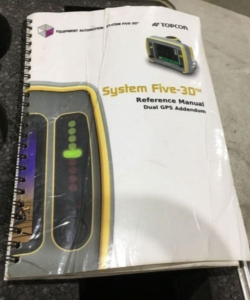 TOPCON SYSTEM FIVE-3D DUAL GPS MACHINE CONTROL SYSTEM 9902-0001