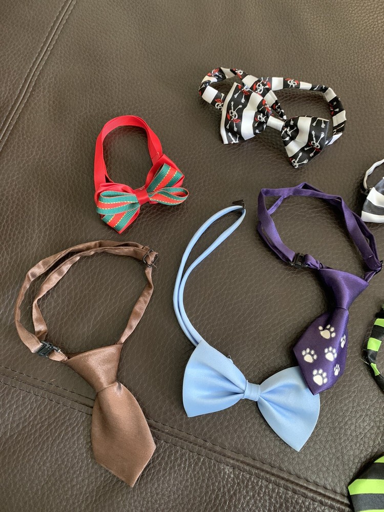 Small Dog Neck Bow Ties