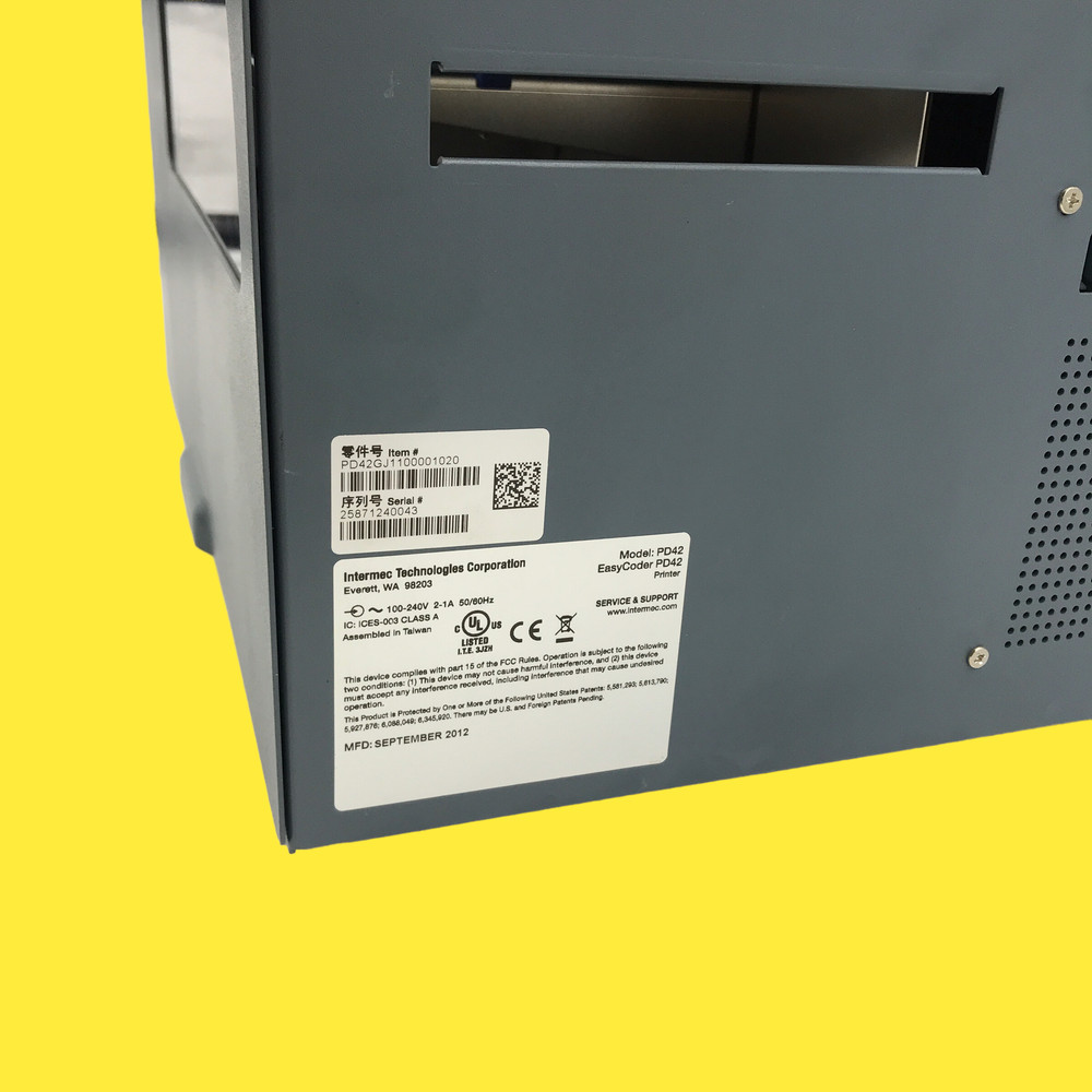 Intermec EasyCoder PD42 Thermal Label Printer ISSUE READ #IS6787