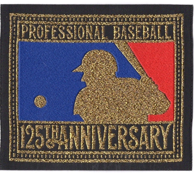 1994 PRO BASEBALL 125th ANNIVERSARY PATCH