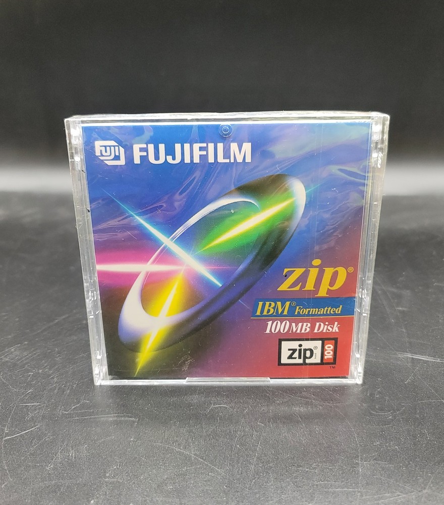 Zip Disk FujiFilm IBM Formatted 100 MB ATOMM Technology