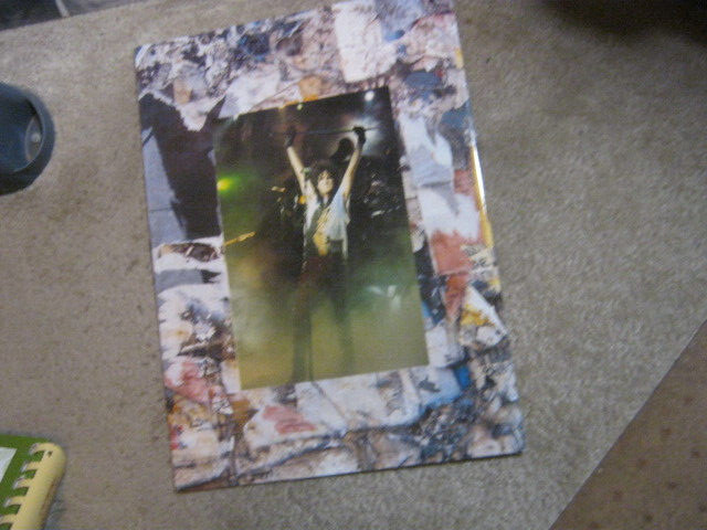 ALICE COOPER 1989 'Trash' VINTAGE CONCERT TOUR BOOK & PROMOTIONAL FLAT NEW/MINT