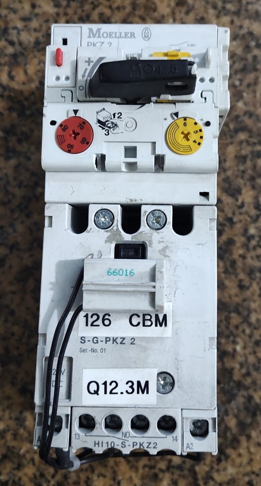 MOELLOR S-G-PKZ-2 MANUAL MOTOR PROTECTOR