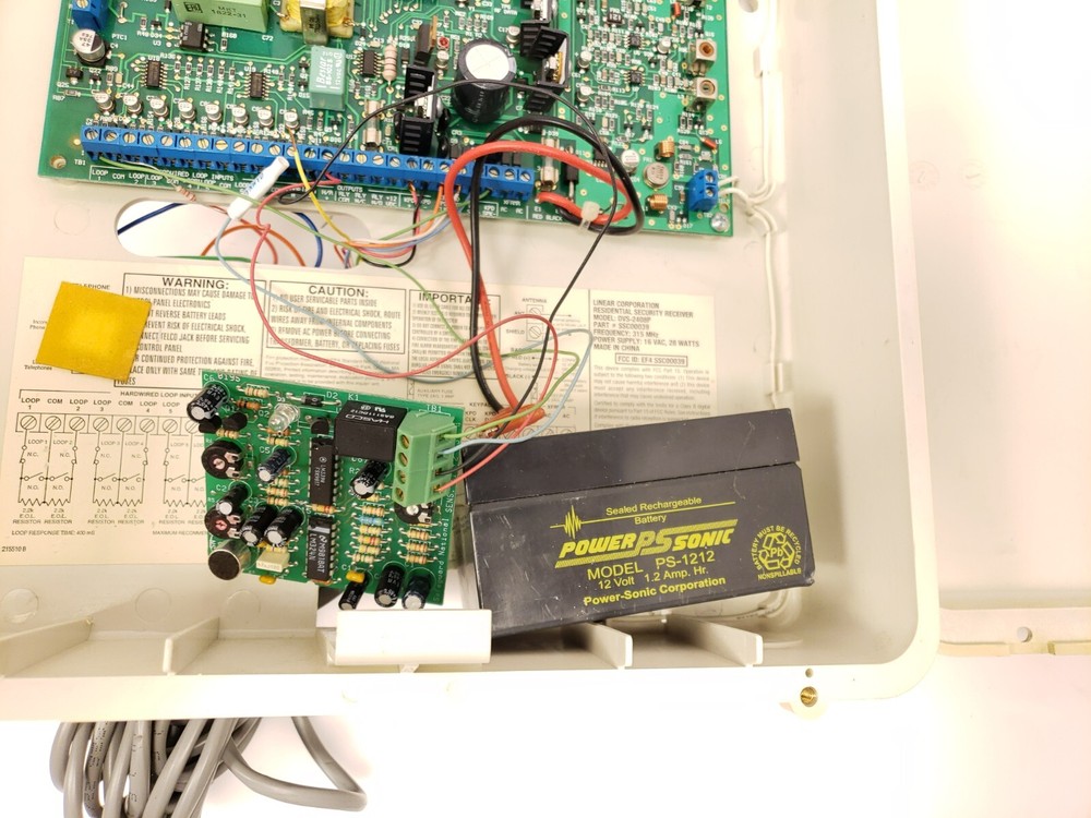 Linear Security DVS-2408 Wireless Alarm System Control Panel