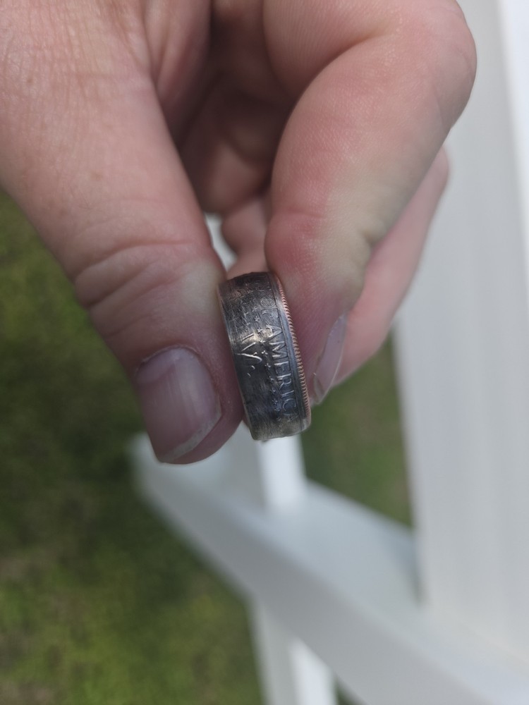 Coin Ring Half Dollar