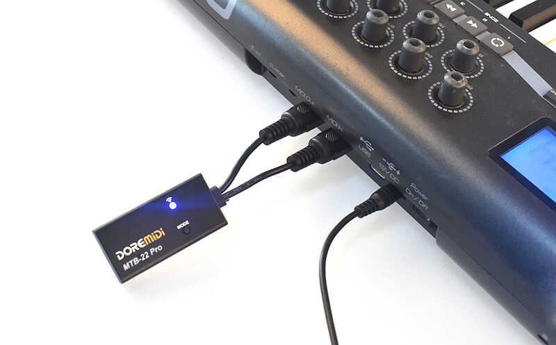 DOREMiDi MIDI To Wireless Bluetooth MIDI Adapter BLE MIDI Cable All MIDI message