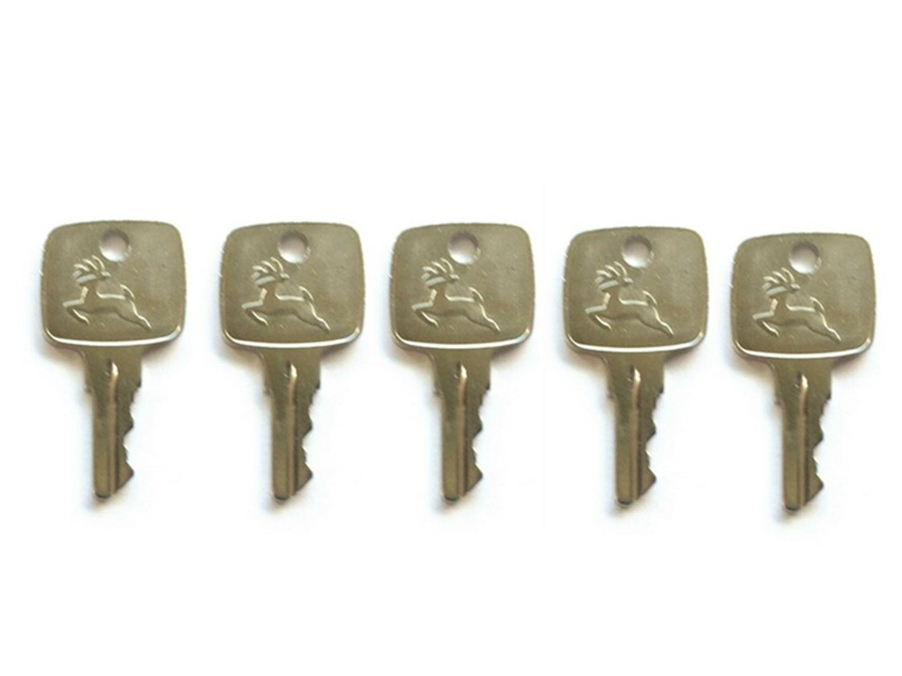 5X Ignition Key AR51481 for John Deere Loader Tractor Backhoe Dozer Gator